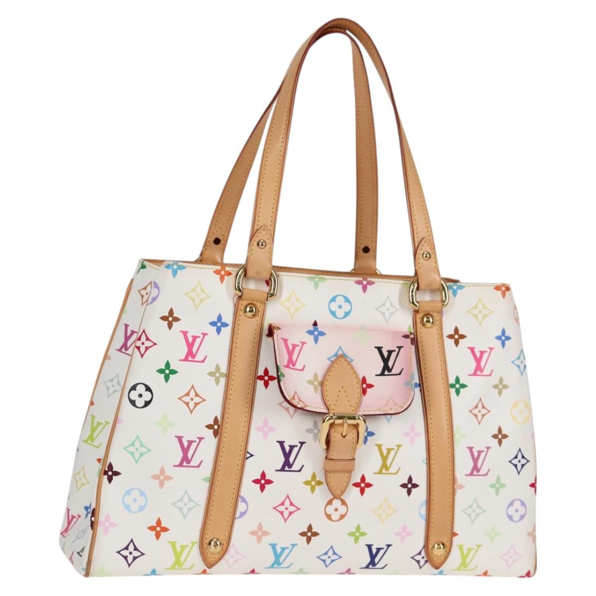 Louis Vuitton Aurelia Monogram Multicolor Multicolour Canvas Handbag (Pre-Owned)