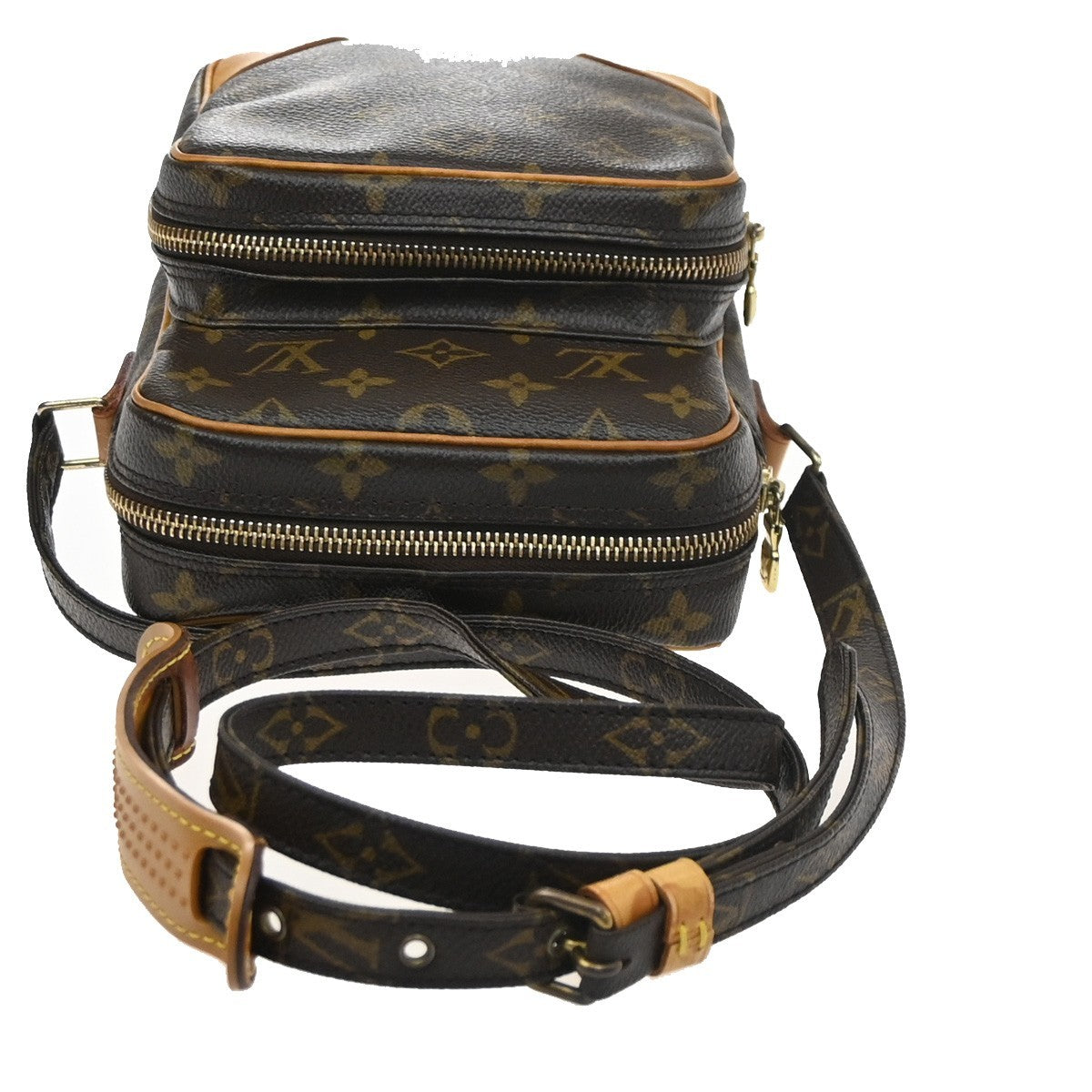 Louis Vuitton Amazone Monogram Canvas Brown Canvas Shoulder Bag Bag (Pre-Owned)