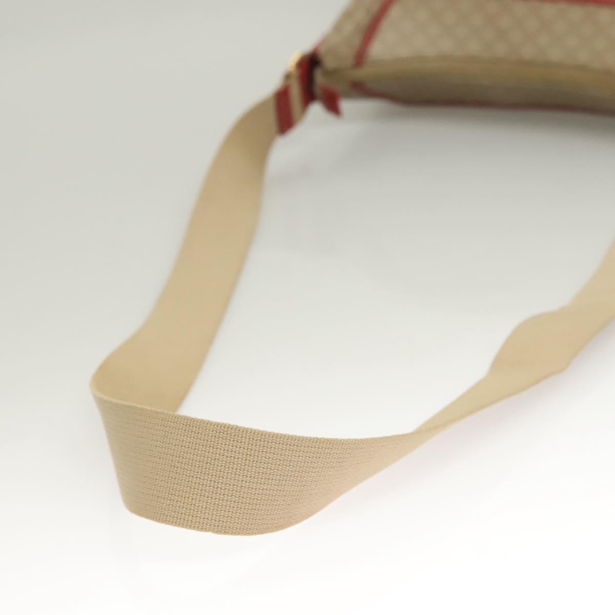 Celine Vintage Macadam Canvas And Leather Beige Canvas Bag (Pre-Owned)