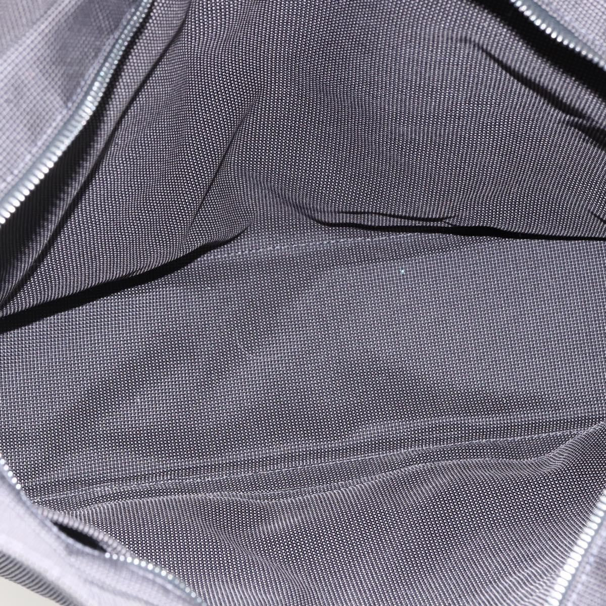 Hermes Fourre-Tout Herline Canvas Gray Canvas Tote Bag Bag (Pre-Owned)