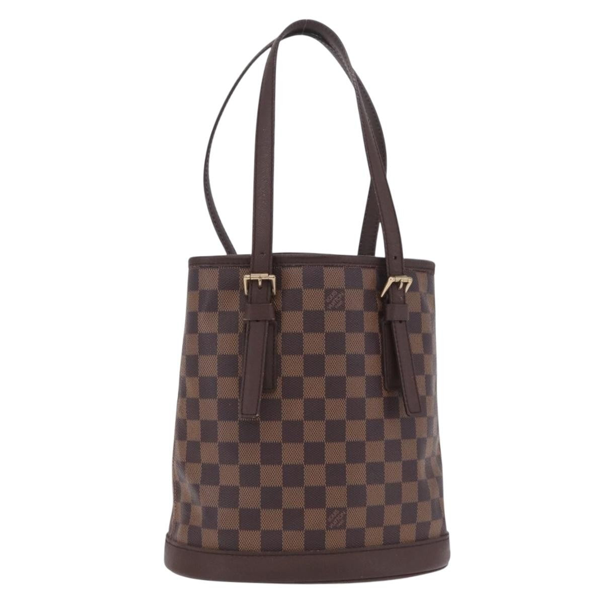 Louis Vuitton Marais Damier Brown Canvas Tote Bag Bag (Pre-Owned)