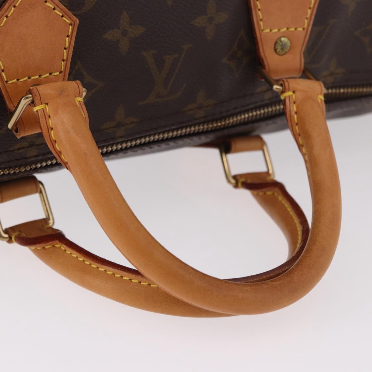 Louis Vuitton Speedy Monogram Canvas Brown Canvas Handbag (Pre-Owned)