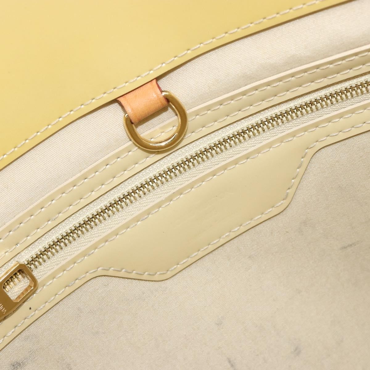Louis Vuitton Catalina Monogram Vernis Yellow Patent_Leather Tote Bag Bag (Pre-Owned)