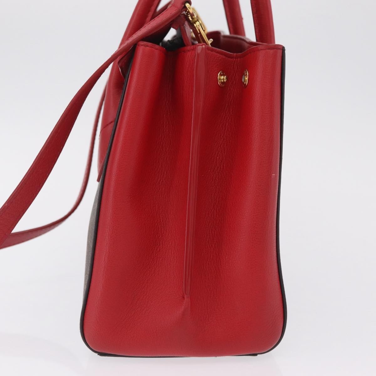 Louis Vuitton Florine Monogram Canvas And Leather Brown Canvas Handbag (Pre-Owned)