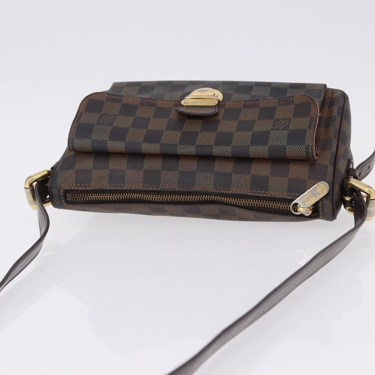 Louis Vuitton Ravello Damier Ebene Brown Canvas Shoulder Bag Bag (Pre-Owned)