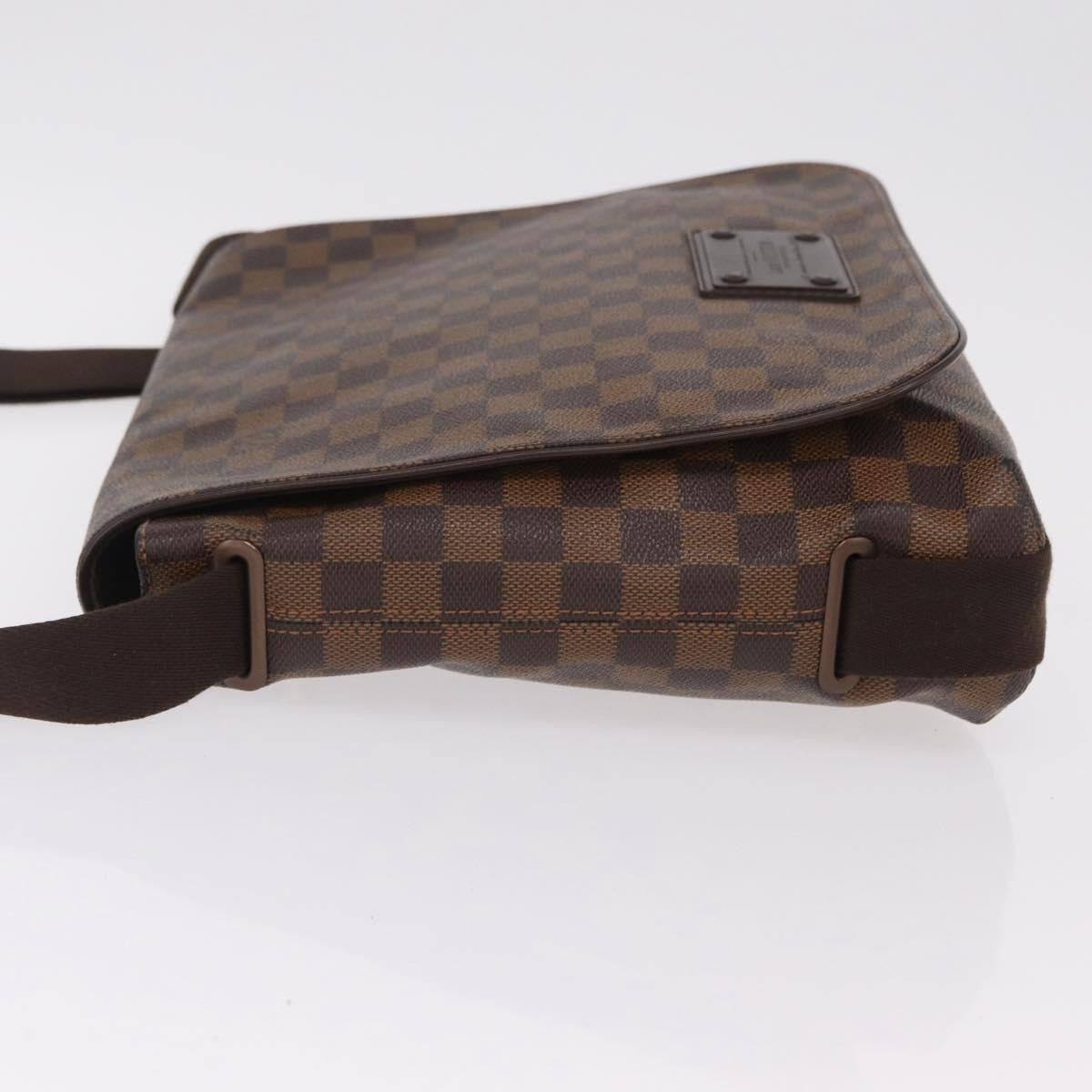 Louis Vuitton Brooklyn Damier Brown Canvas Shoulder Bag Bag (Pre-Owned)