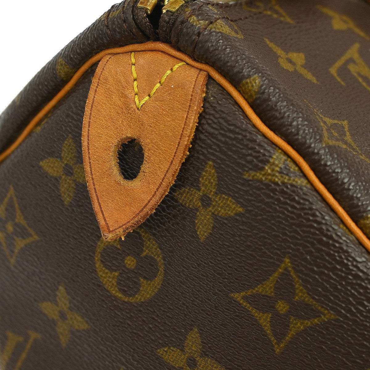 Louis Vuitton Speedy Monogram Canvas Brown Canvas Handbag (Pre-Owned)