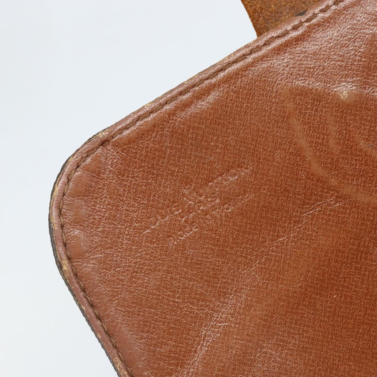 Louis Vuitton Cartouchiere Monogram Canvas Brown Canvas Shoulder Bag Bag (Pre-Owned)