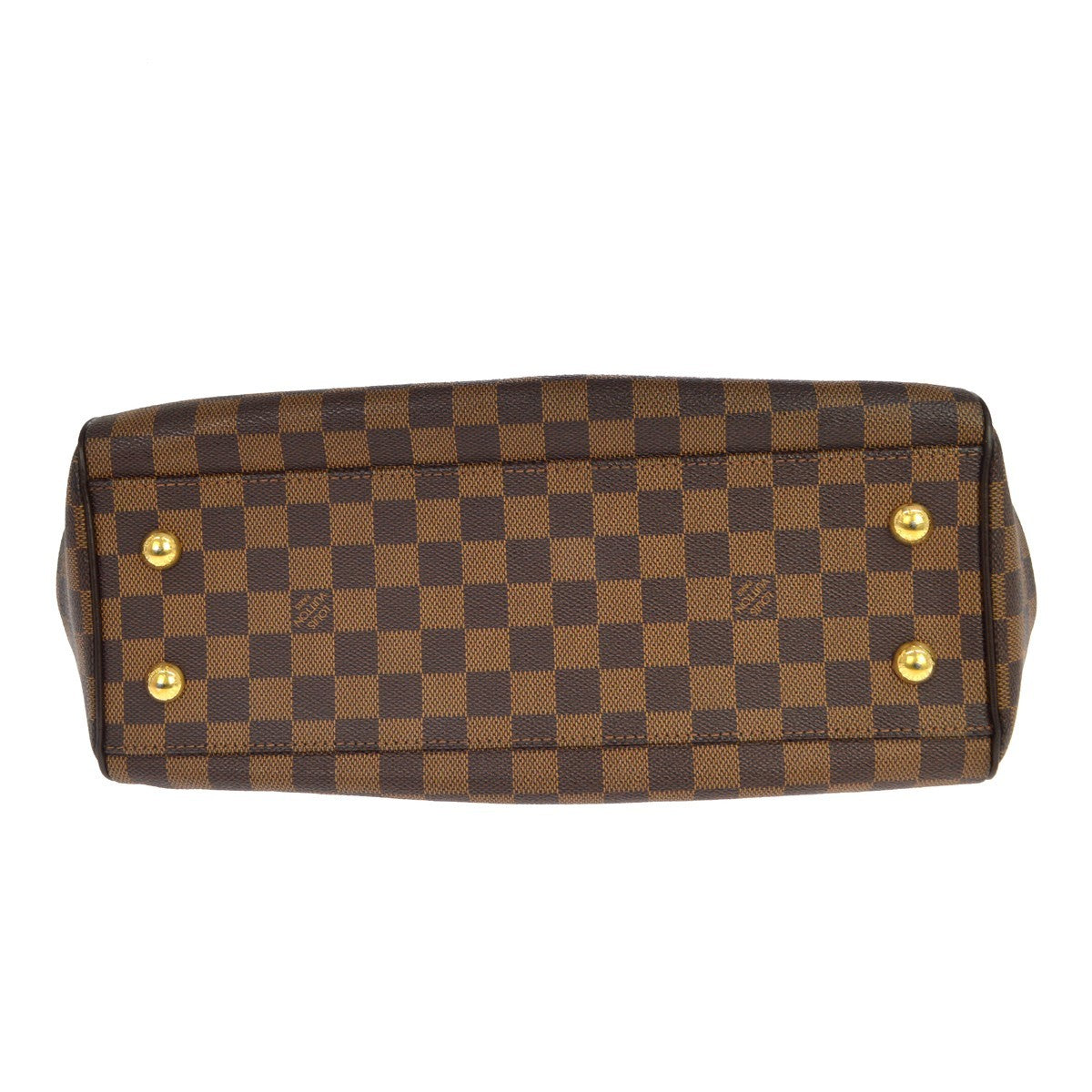Louis Vuitton Trevi Damier Brown Canvas Handbag (Pre-Owned)