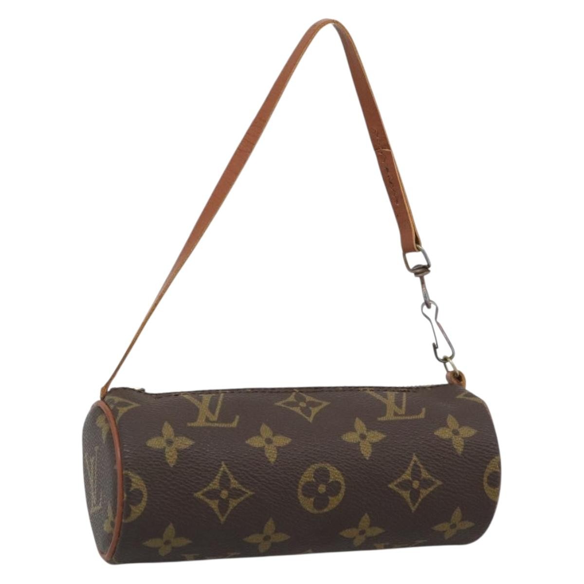 Louis Vuitton Papillon Pochette Monogram Canvas Brown Canvas Clutche & Pouche Bag (Pre-Owned)