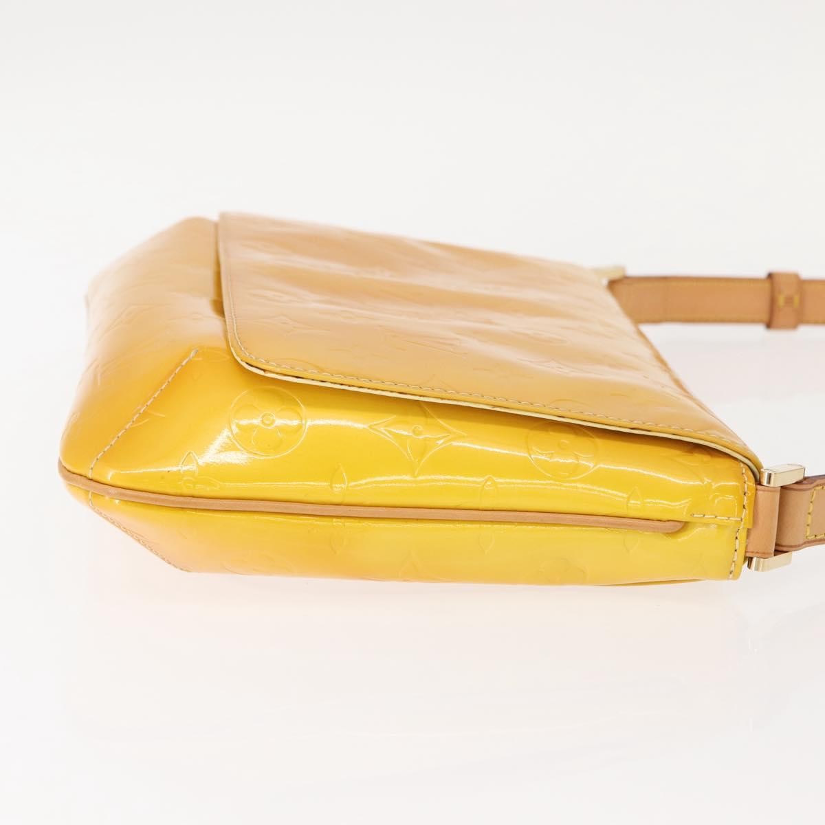 Louis Vuitton Thompson Street Monogram Vernis Yellow Patent_Leather Shoulder Bag Bag (Pre-Owned)
