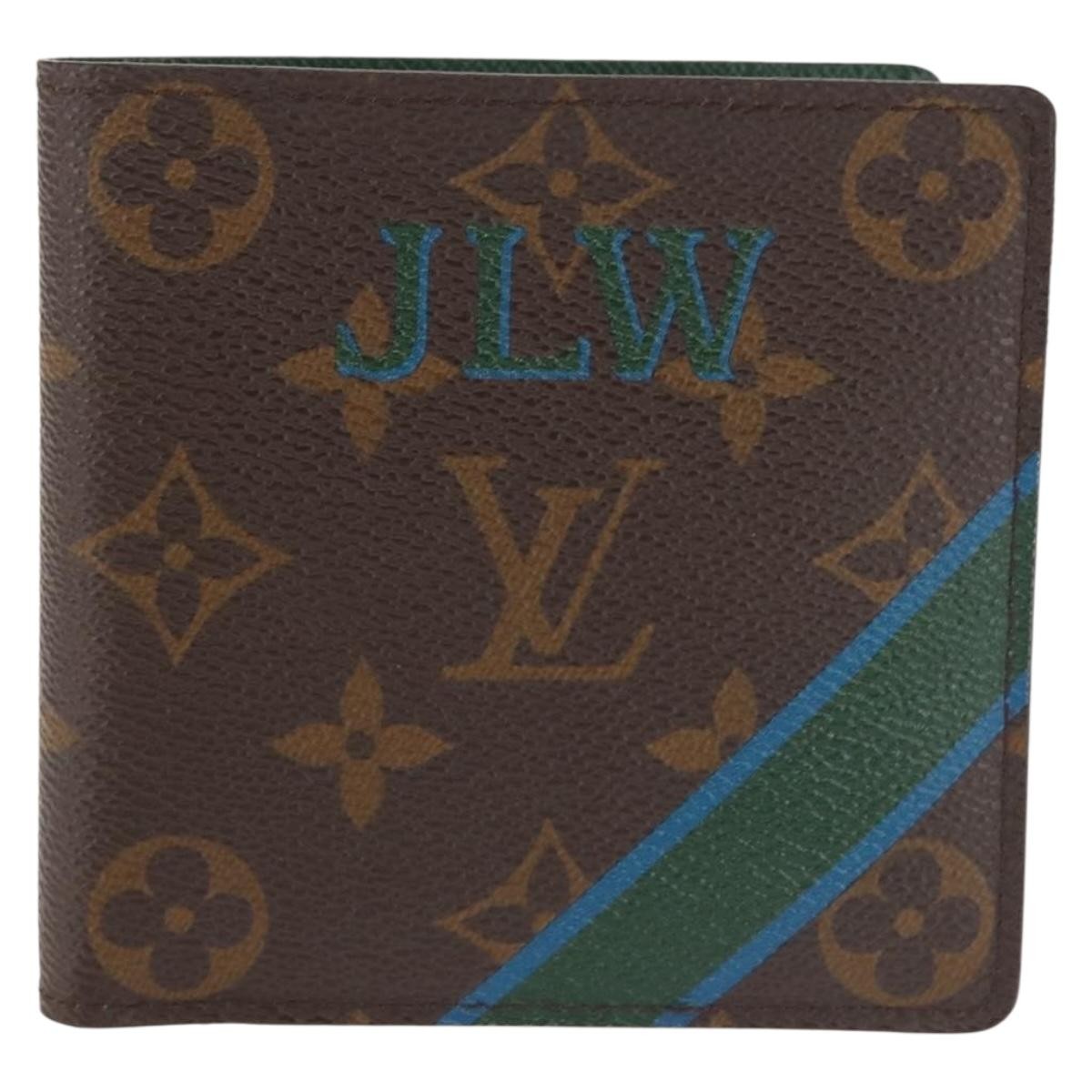 Louis Vuitton Marco Monogram Canvas Brown Canvas Wallets Accessory (Pre-Owned)