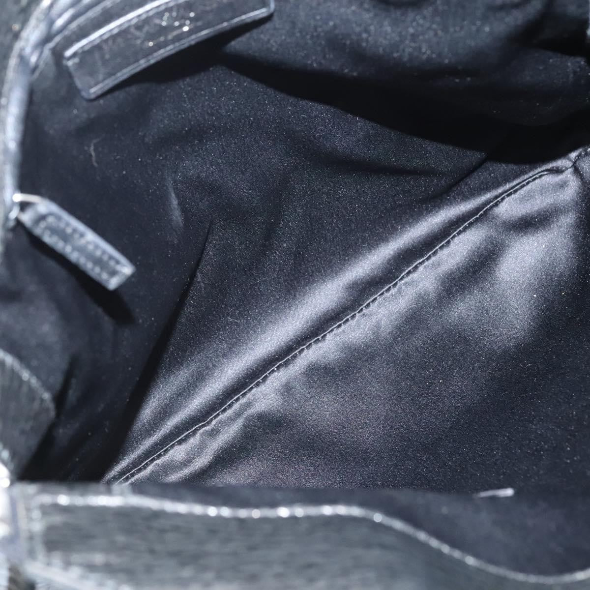 Saint Laurent Tribute Tote Leather Silver Leather Shoulder Bag Bag (Pre-Owned)