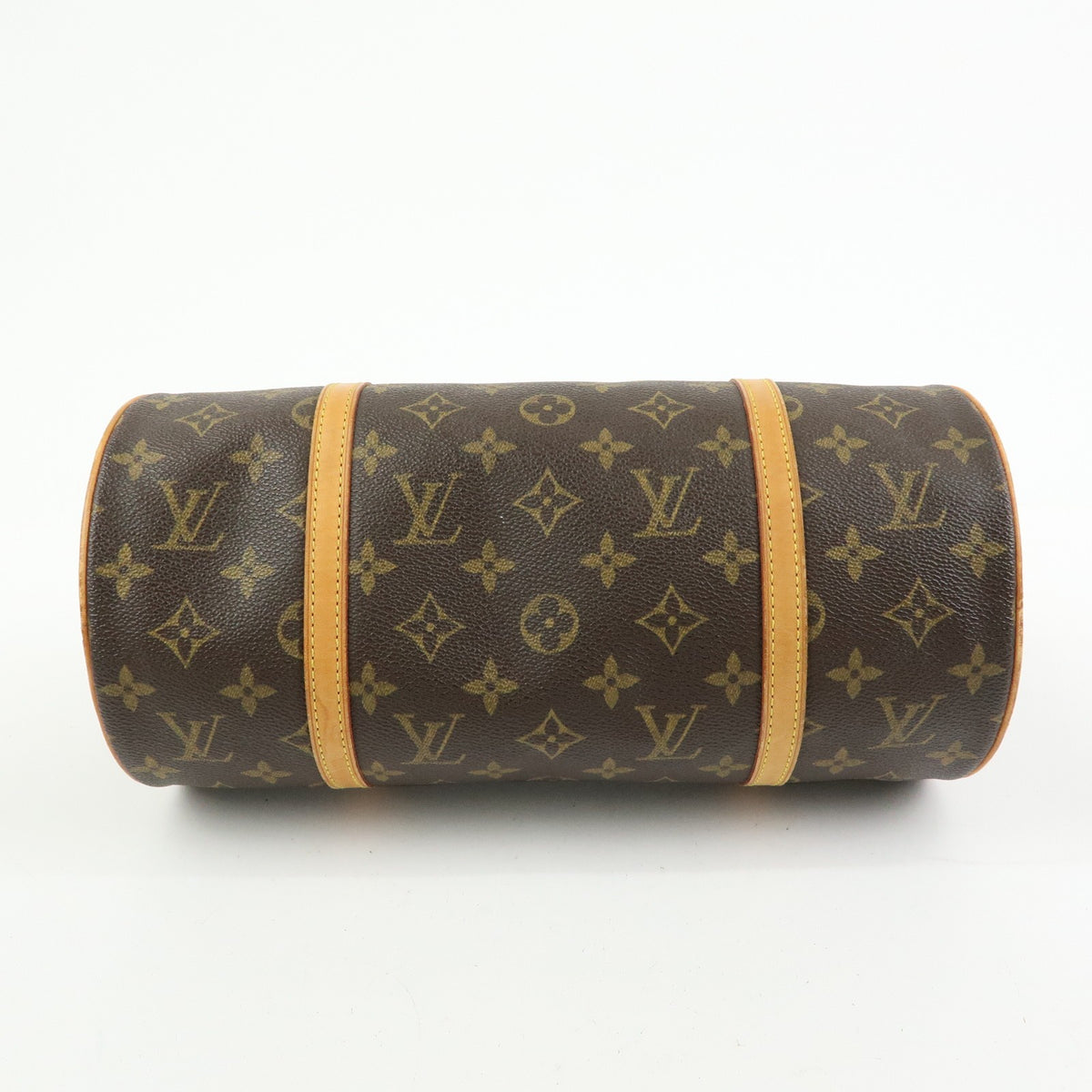Louis Vuitton Papillon Monogram Canvas Brown Canvas Handbag (Pre-Owned)