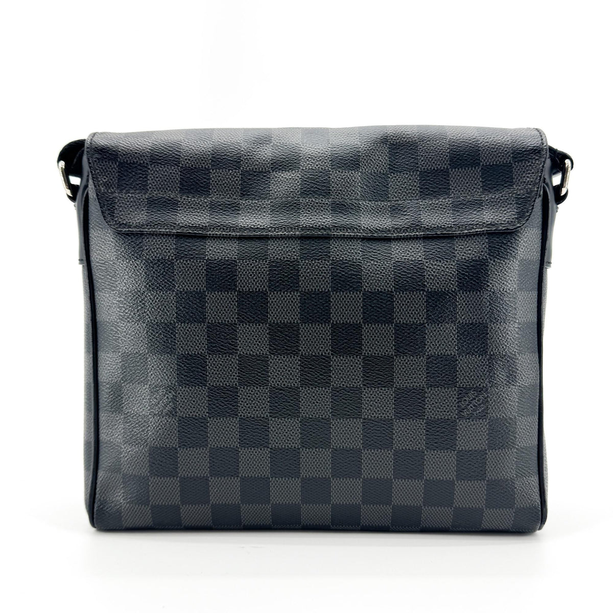 Louis Vuitton Daniel Messenger Damier Graphite Black Canvas Shoulder Bag Bag (Pre-Owned)
