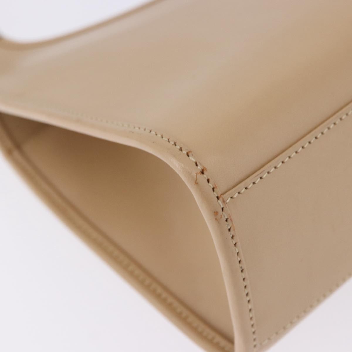 Gucci Jackie Leather Beige Leather Handbag (Pre-Owned)