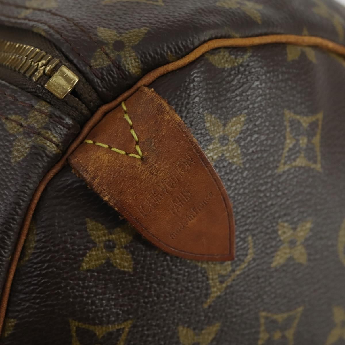Louis Vuitton Keepall Monogram Canvas Brown Canvas Travel Bag Bag (Pre-Owned)