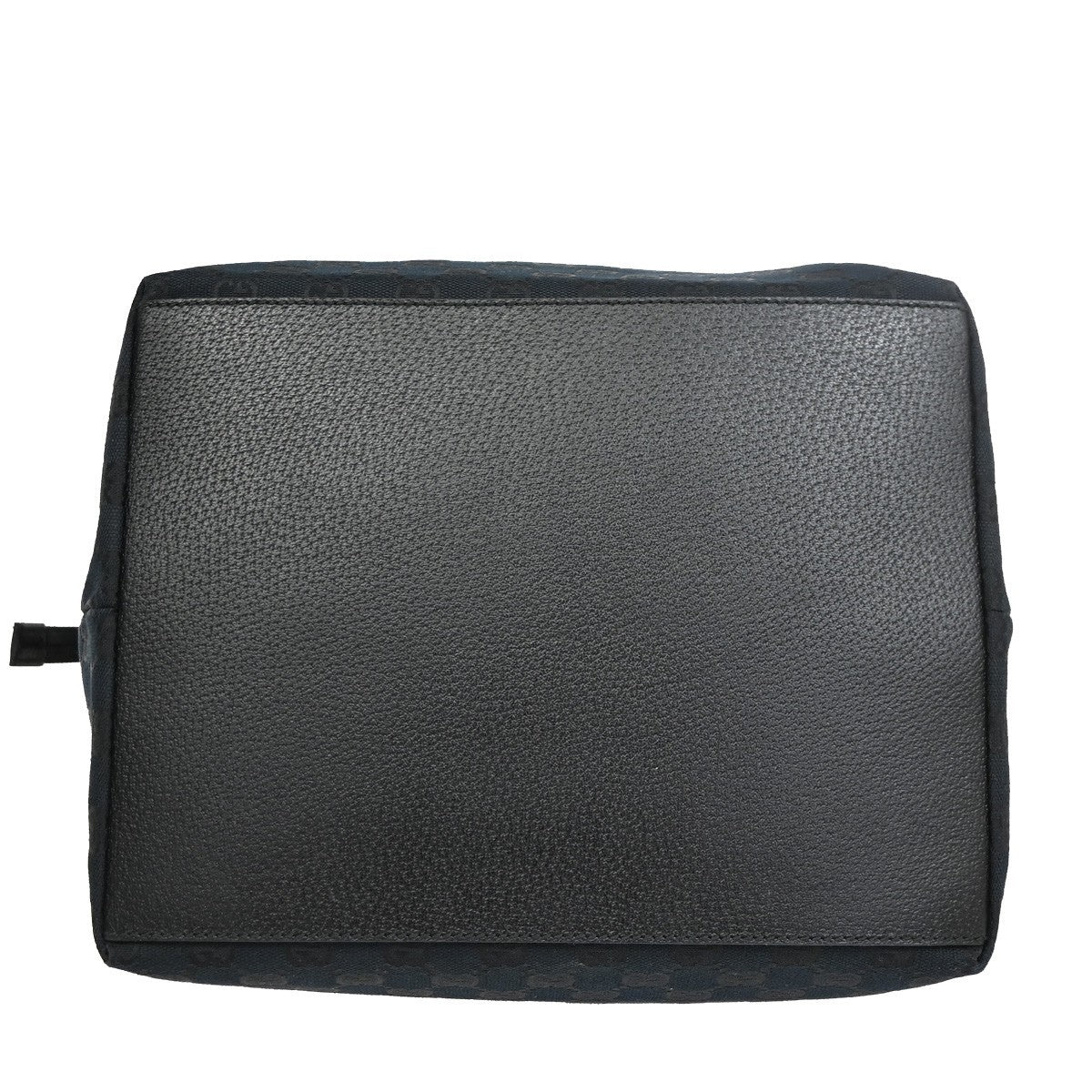 Gucci Web Zip Gg Canvas Black Canvas Tote Bag Bag (Pre-Owned)