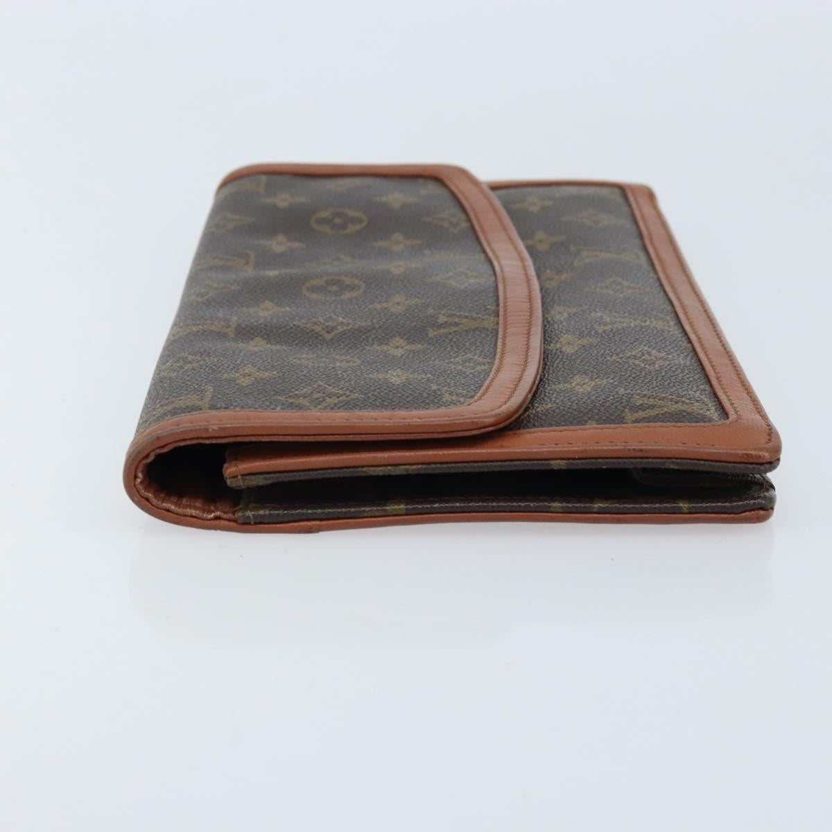 Louis Vuitton Dame Pochette Monogram Canvas Brown Canvas Clutche & Pouche Bag (Pre-Owned)