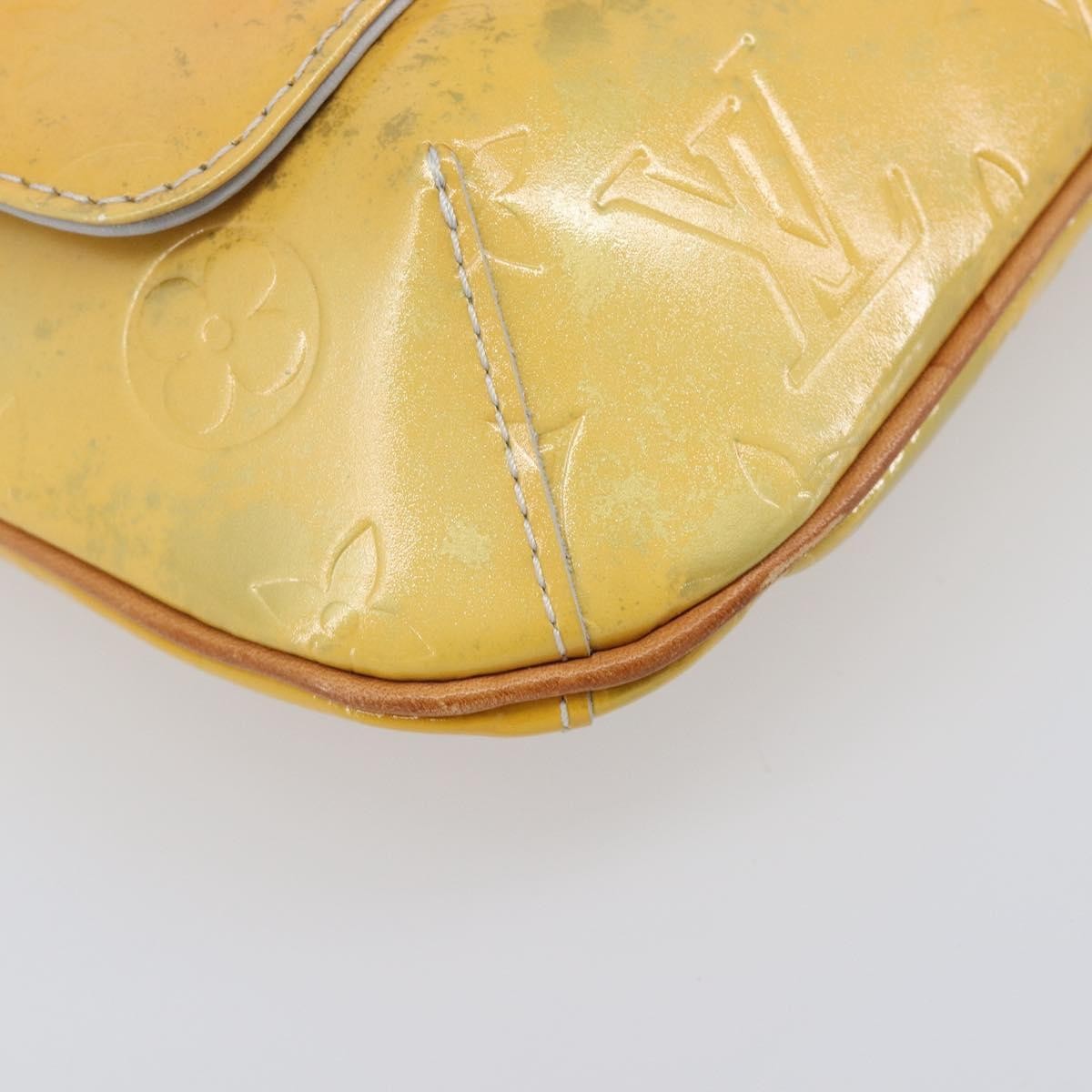 Louis Vuitton Thompson Street Monogram Vernis Yellow Patent_Leather Shoulder Bag Bag (Pre-Owned)
