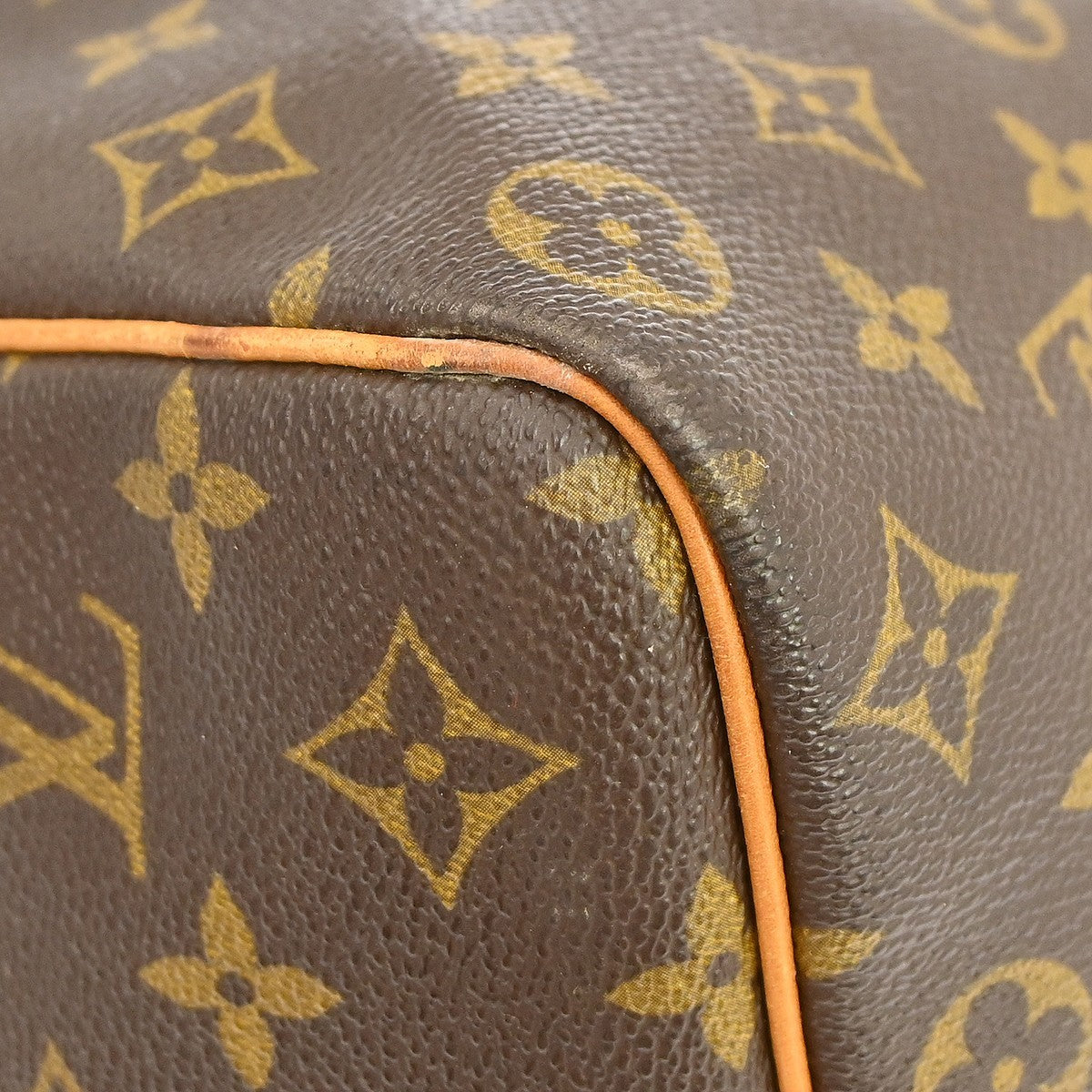 Louis Vuitton Keepall Monogram Canvas Brown Canvas Travel Bag Bag (Pre-Owned)