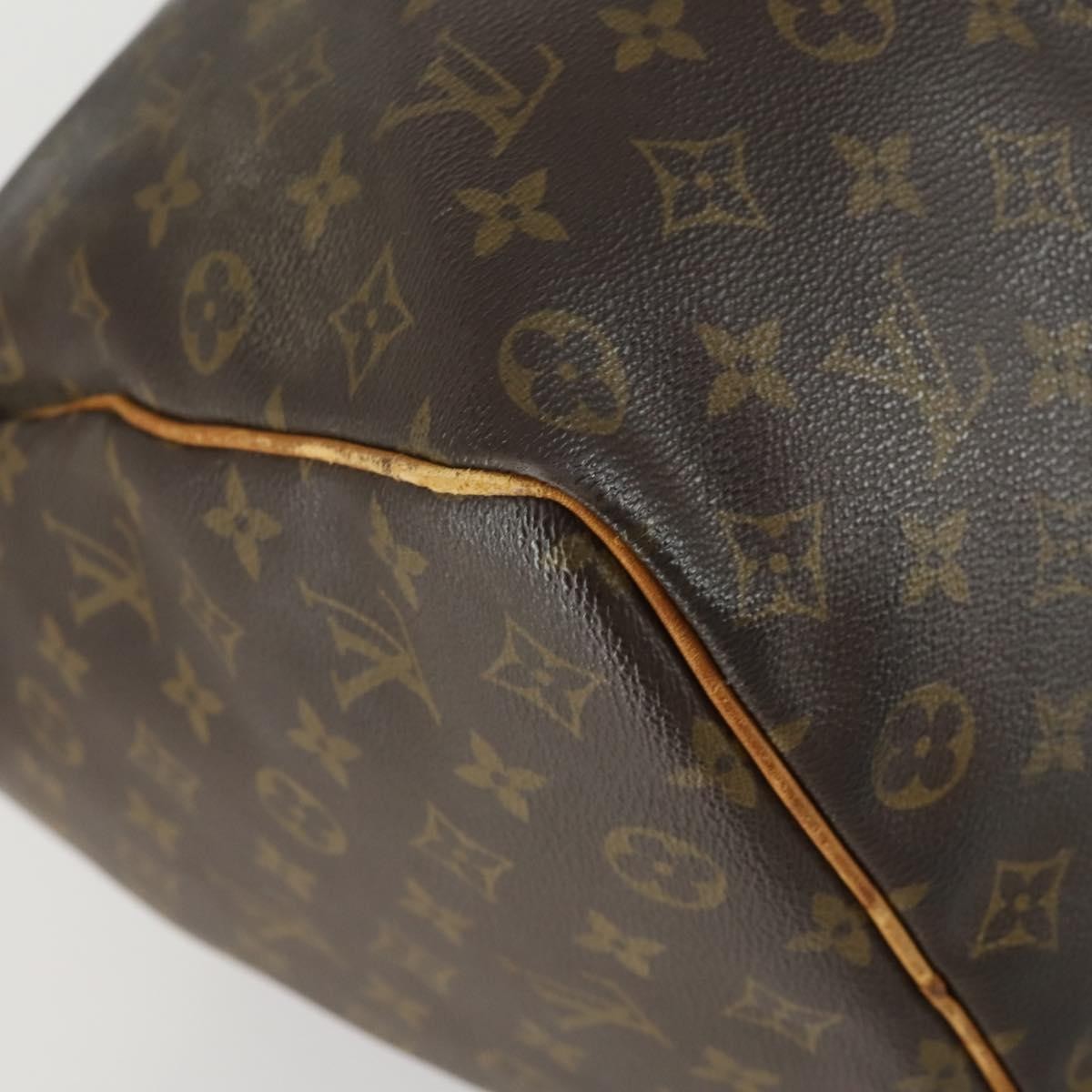 Louis Vuitton Keepall Monogram Canvas Brown Canvas Travel Bag Bag (Pre-Owned)