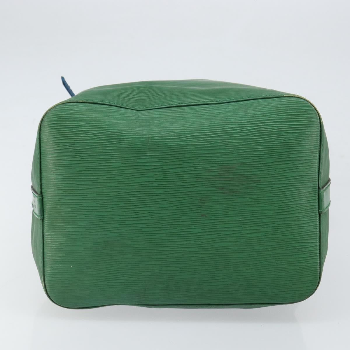 Louis Vuitton Petit Noe Epi Leather Green Leather Shoulder Bag Bag (Pre-Owned)