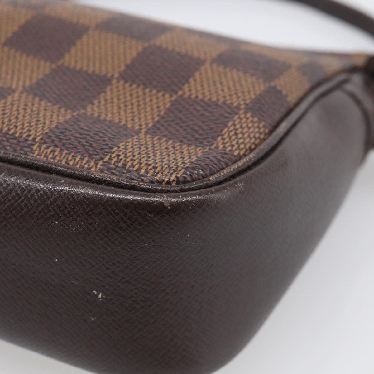 Louis Vuitton Trousse Make Up Damier Brown Canvas Clutche & Pouche Bag (Pre-Owned)