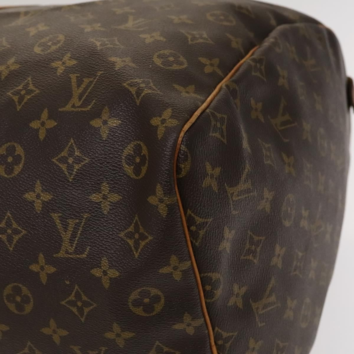 Louis Vuitton Keepall Monogram Canvas Brown Canvas Travel Bag Bag (Pre-Owned)
