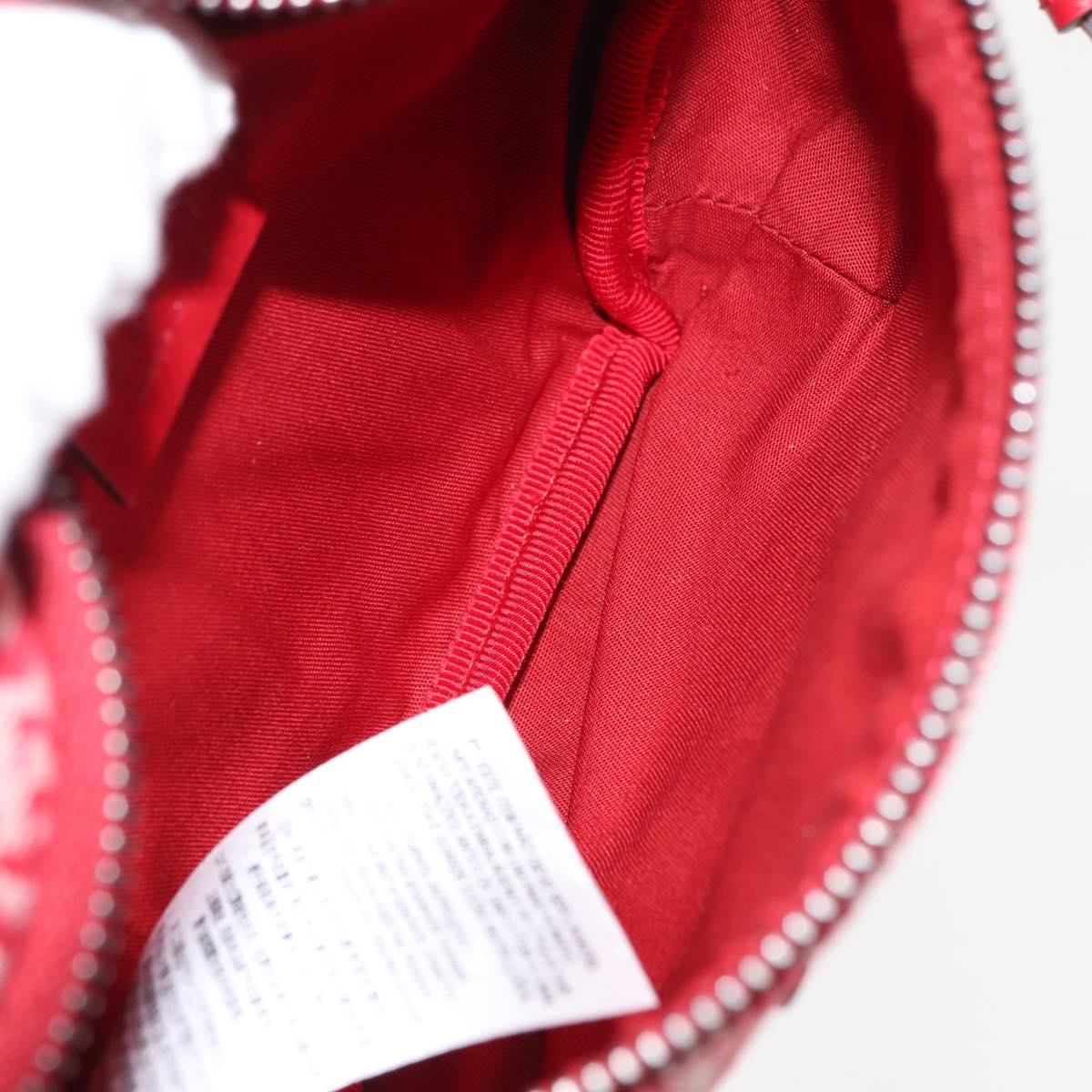 Gucci Children's Belt Gg Coated Canvas Red Canvas Handbag (Pre-Owned)