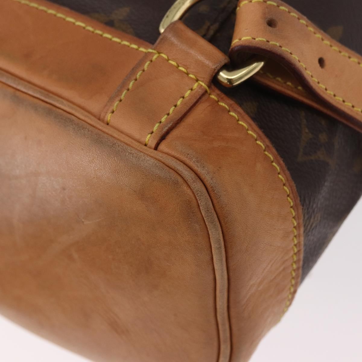 Louis Vuitton Vintage Montsouris Monogram Canvas Brown Canvas Backpack Bag (Pre-Owned)