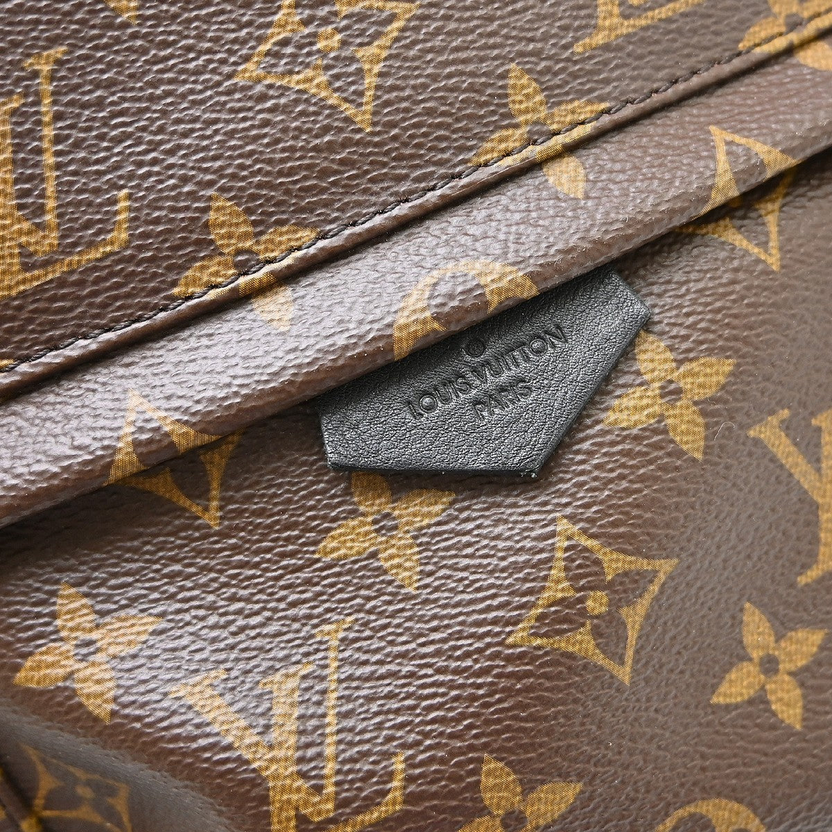 Louis Vuitton Palm Springs Monogram Brown Canvas Backpack Bag (Pre-Owned)