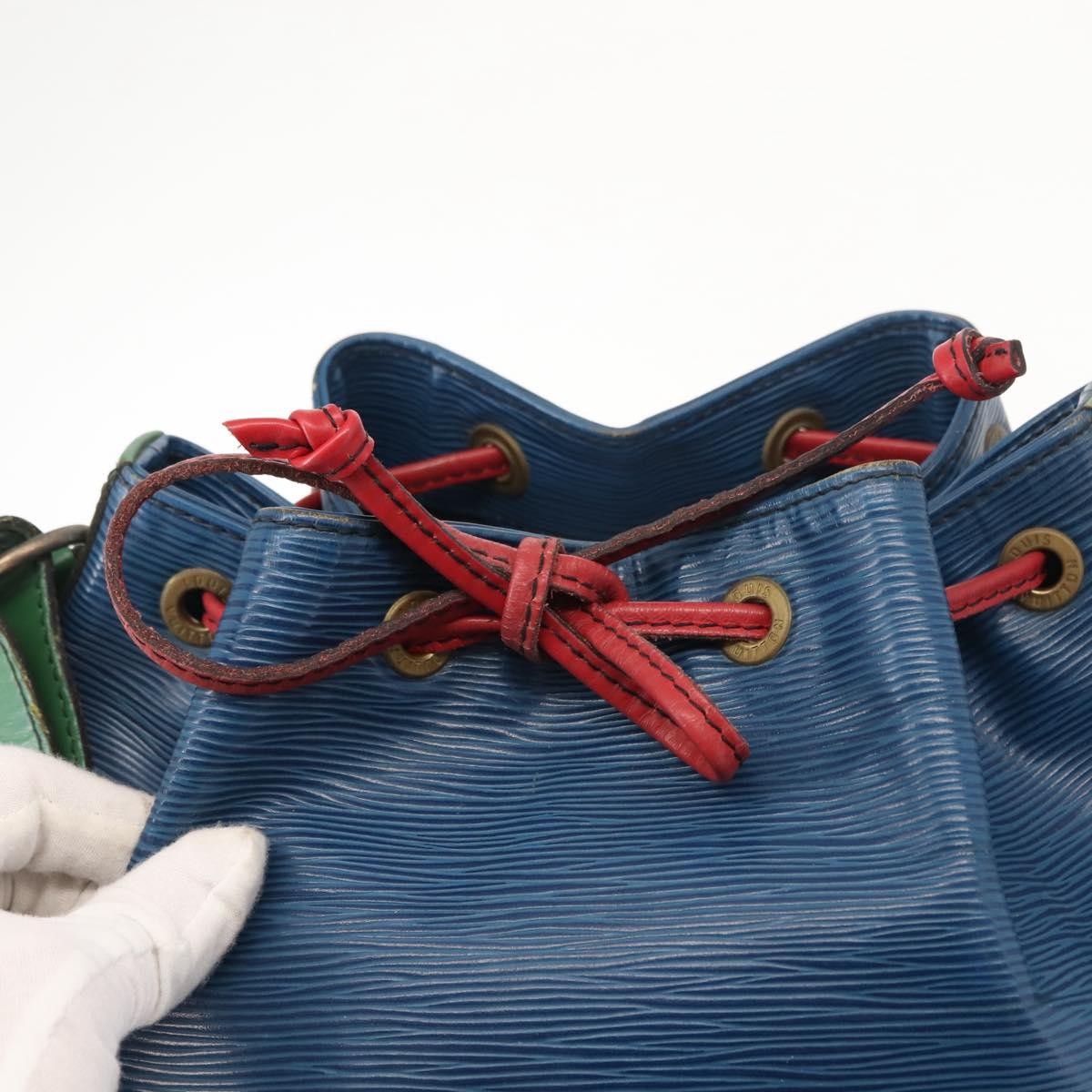 Louis Vuitton Tricolor Noe Epi Leather Blue Leather Shoulder Bag Bag (Pre-Owned)