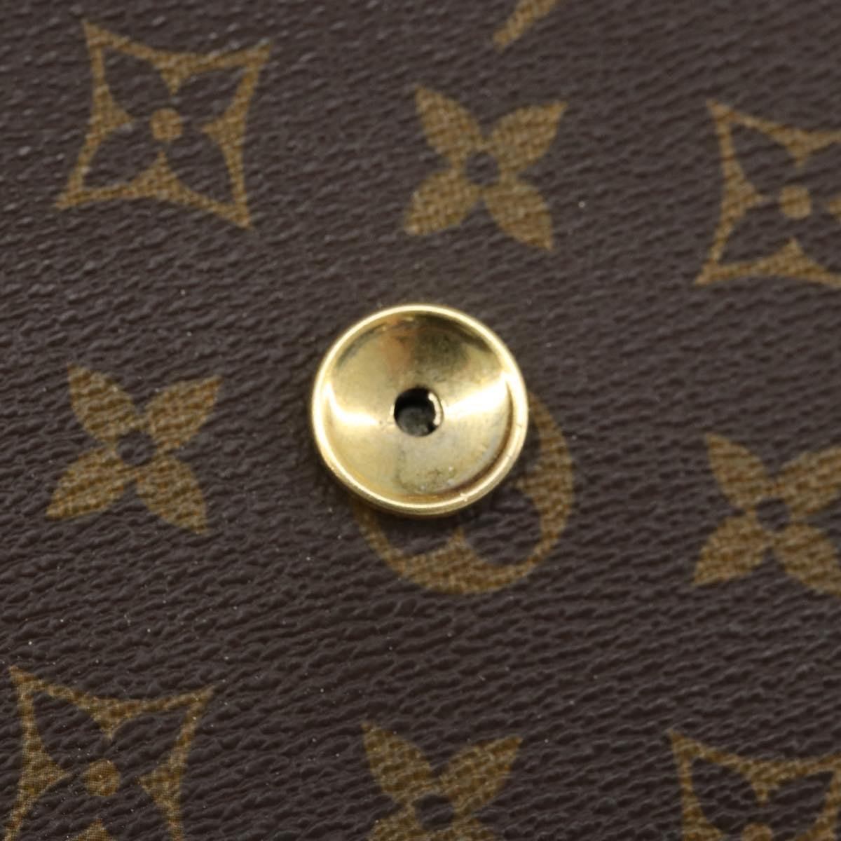 Louis Vuitton Dame Pochette Monogram Canvas Brown Canvas Clutche & Pouche Bag (Pre-Owned)