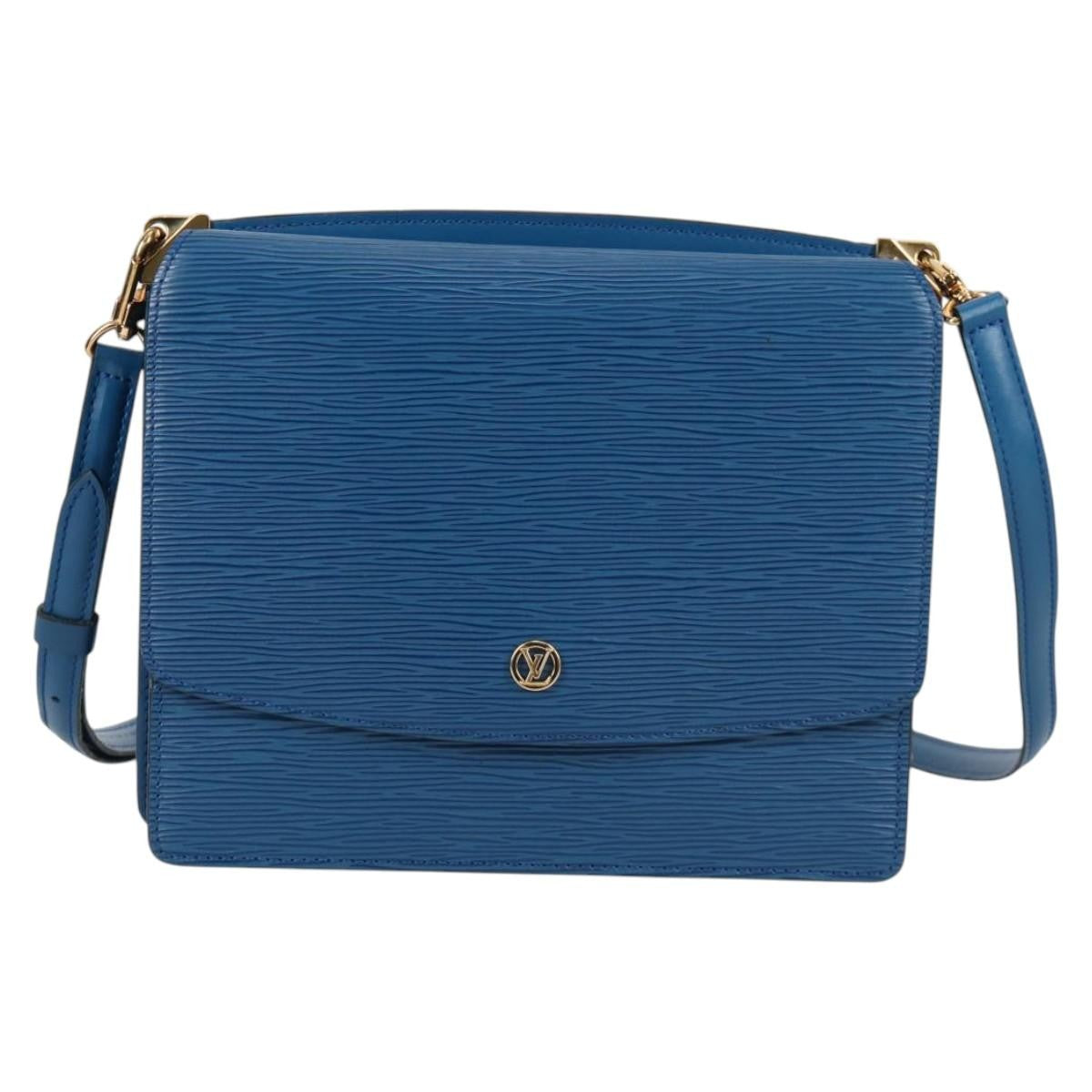 Louis Vuitton Grenelle Epi Leather Blue Leather Shoulder Bag Bag (Pre-Owned)