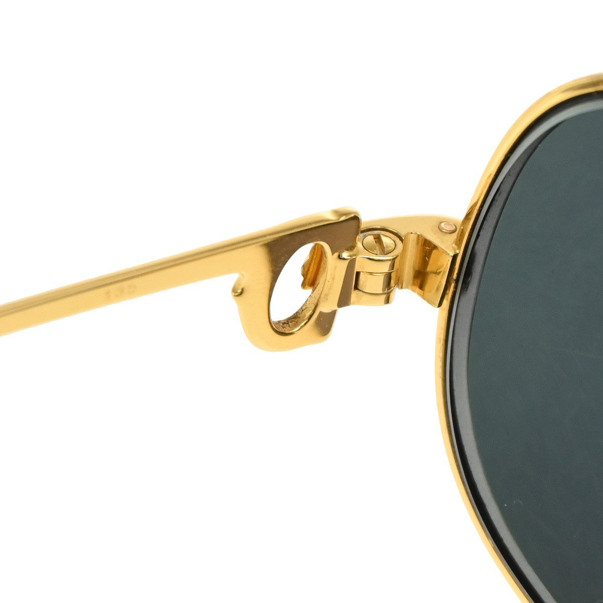 Cartier Romance Metal Gold Metal Sunglasse Accessory (Pre-Owned)