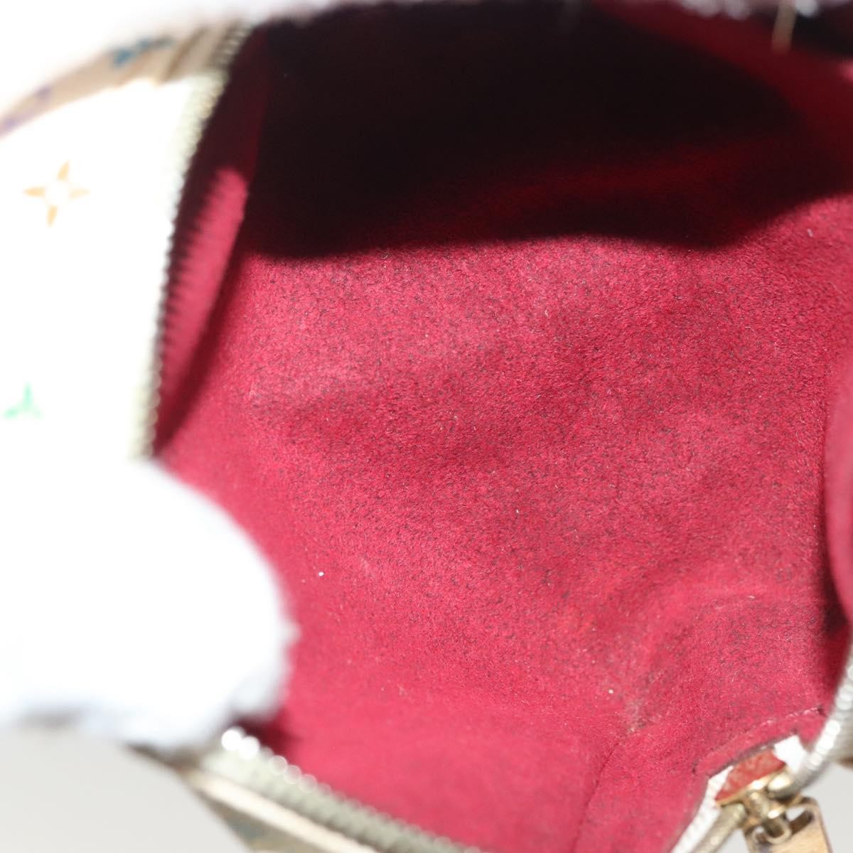 Louis Vuitton Wapity Trousse Monogram Multicolor White Canvas Clutche & Pouche Bag (Pre-Owned)