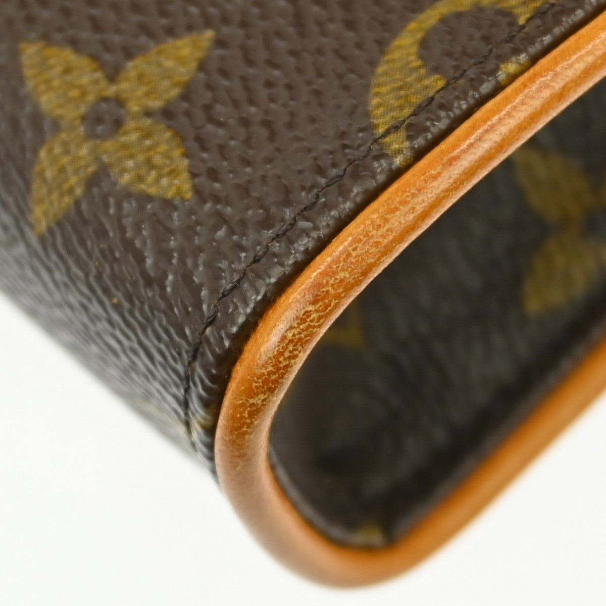 Louis Vuitton Florentine Canvas Brown Canvas Clutche & Pouche Bag (Pre-Owned)