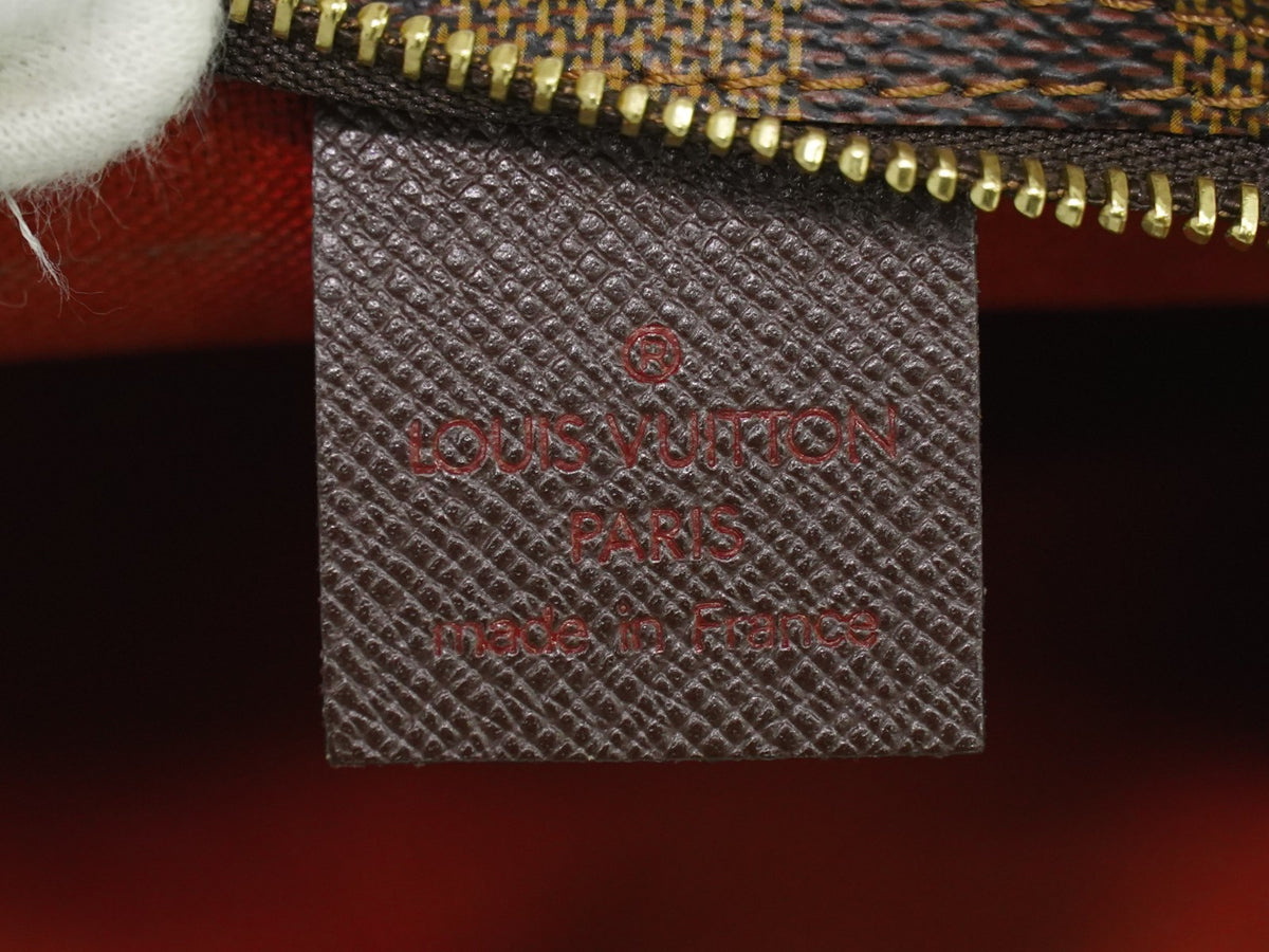 Louis Vuitton Trousse Make Up Damier Brown Canvas Clutche & Pouche Bag (Pre-Owned)
