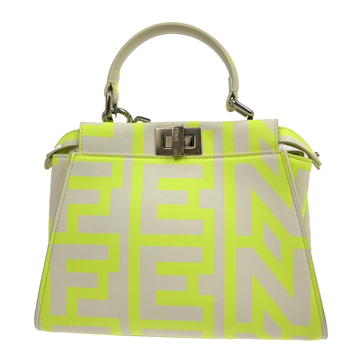 Fendi Peekaboo Leather Multicolour Leather Handbag (Pre-Owned)