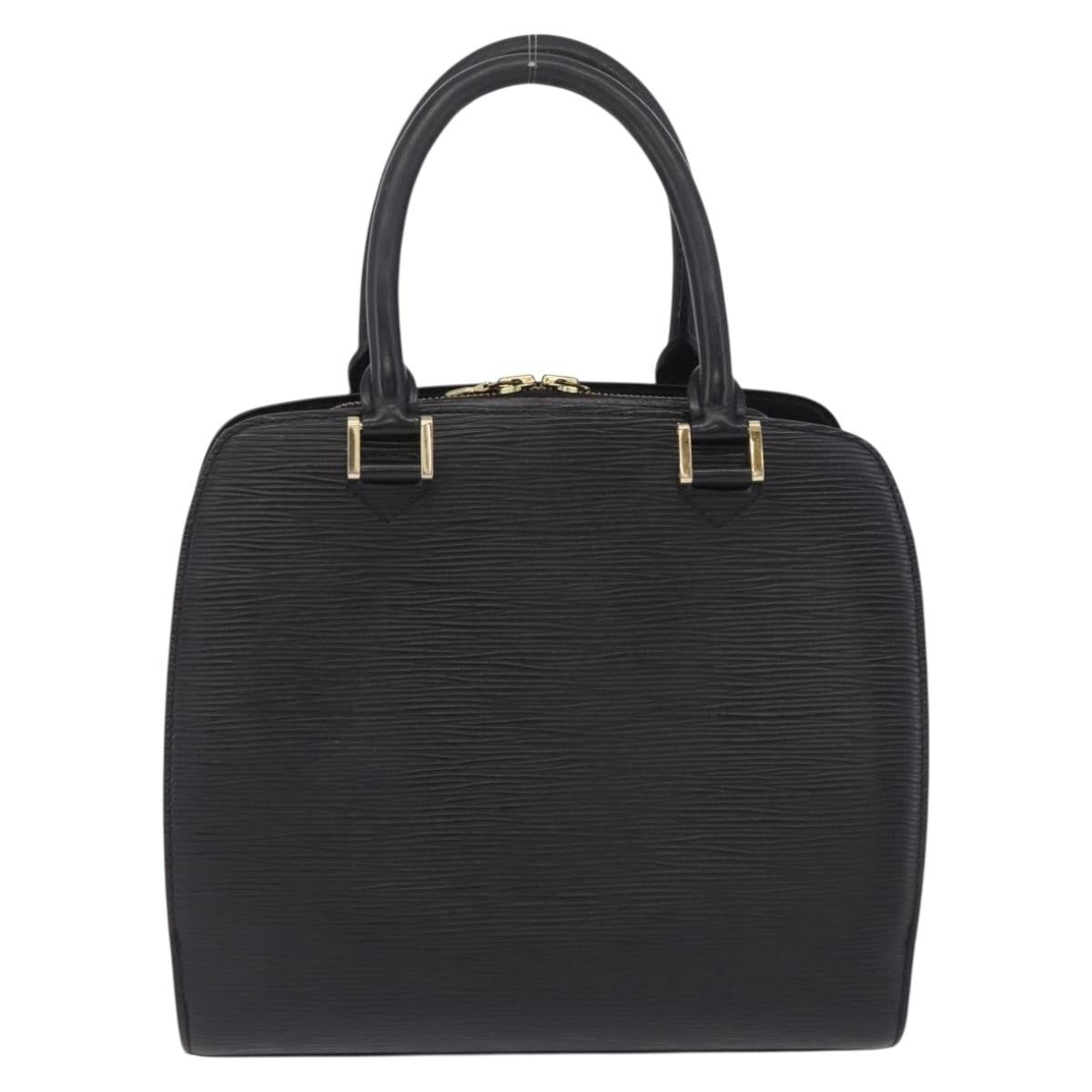 Louis Vuitton Pont Neuf Epi Leather Black Leather Handbag (Pre-Owned)