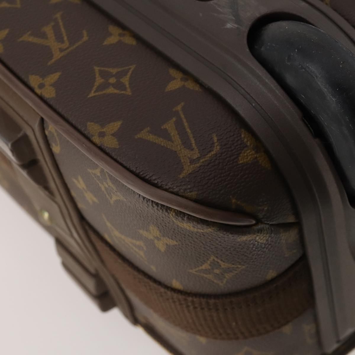 Louis Vuitton Pegase Luggage Monogram Canvas Brown Canvas Travel Bag Bag (Pre-Owned)