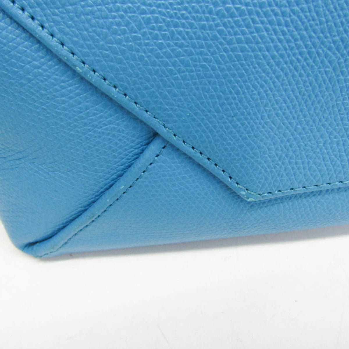 Celine Vertical Cabas All Over Logo Print Leather Blue Leather Tote Bag Bag (Pre-Owned)