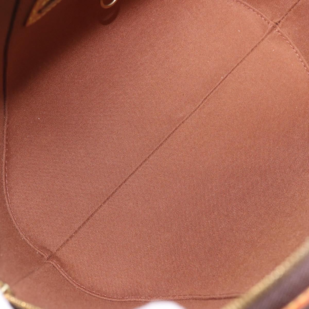 Louis Vuitton Ellipse Monogram Canvas Brown Canvas Handbag (Pre-Owned)