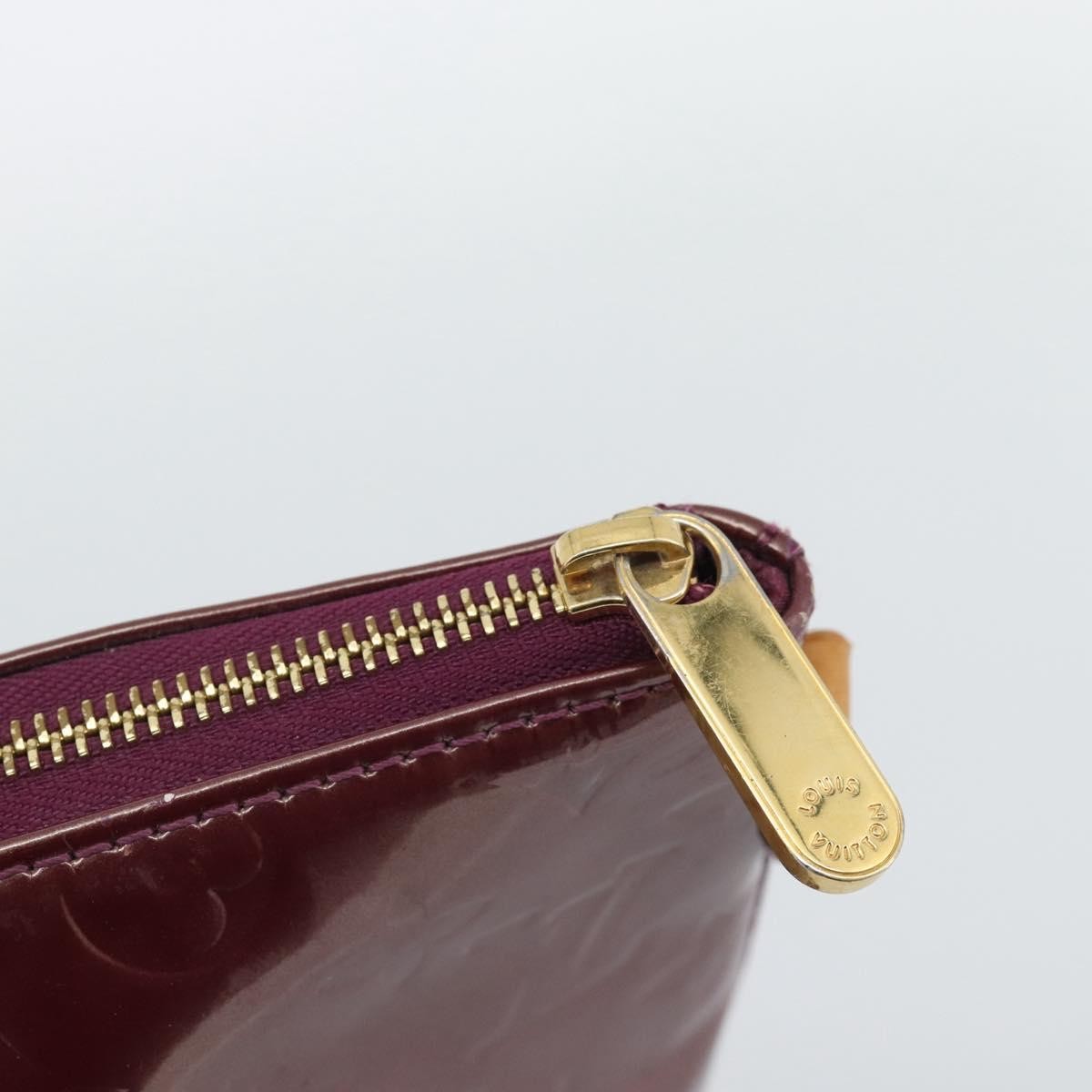 Louis Vuitton Bellevue Monogram Vernis Purple Patent_Leather Tote Bag Bag (Pre-Owned)