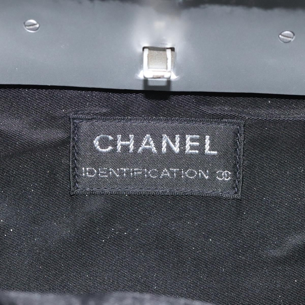 Chanel Millennium Felt Gray Synthetic Shoulder Bag Bag (Pre-Owned)