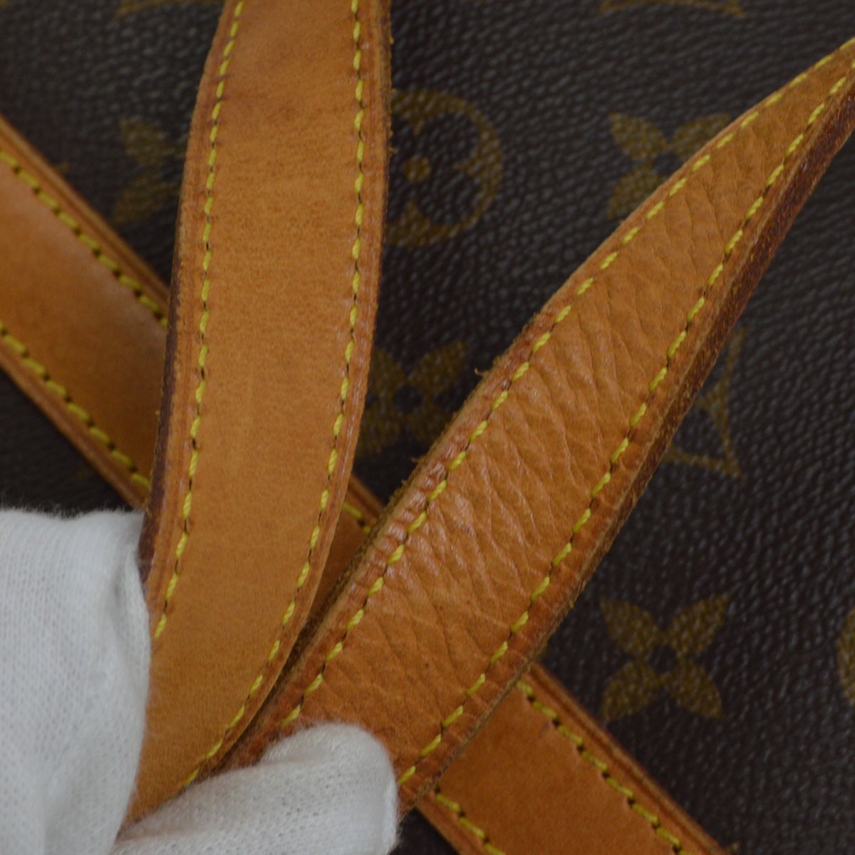 Louis Vuitton Babylone Monogram Canvas Brown Canvas Tote Bag Bag (Pre-Owned)