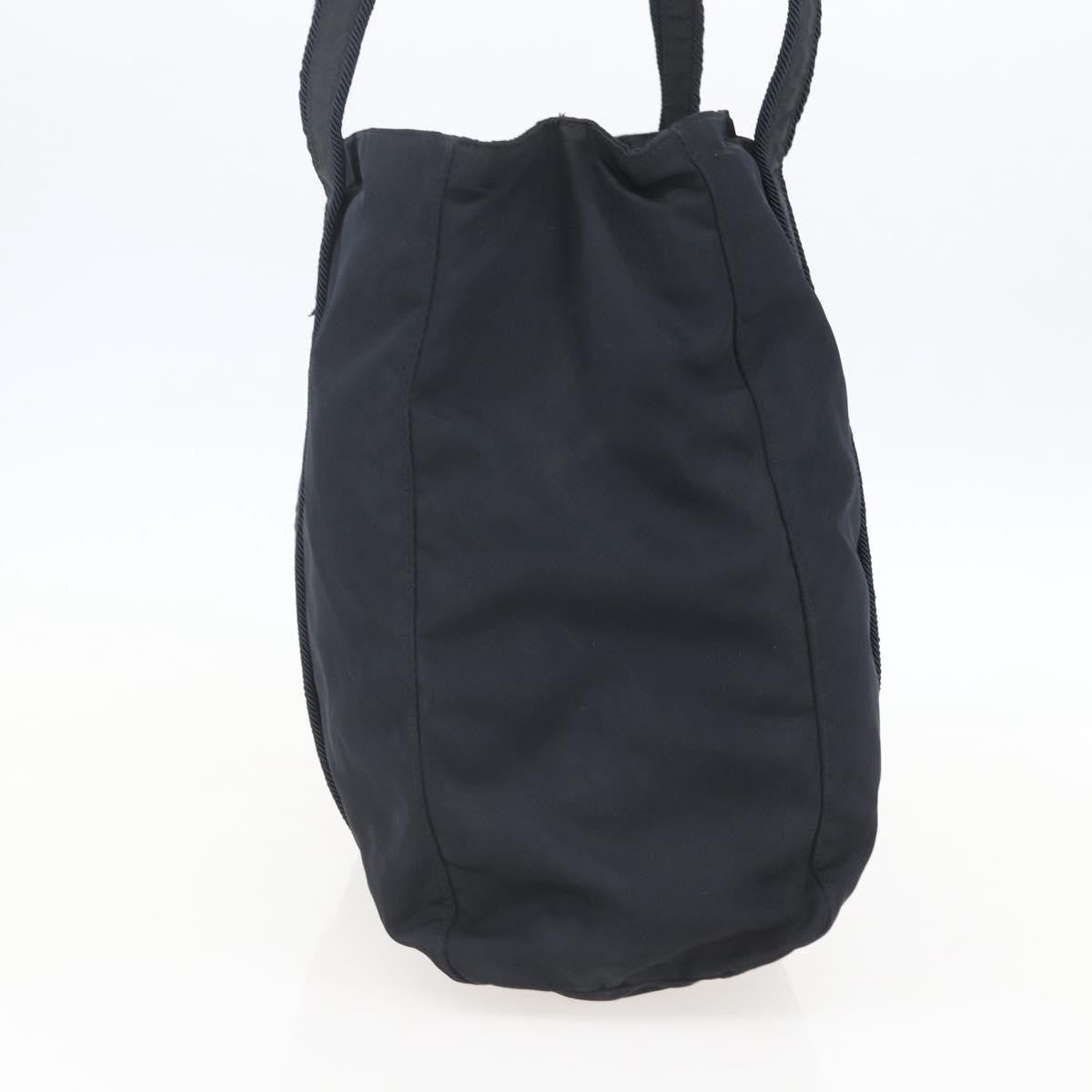 Prada Vintage Tessuto Black Nylon Shoulder Bag Bag (Pre-Owned)