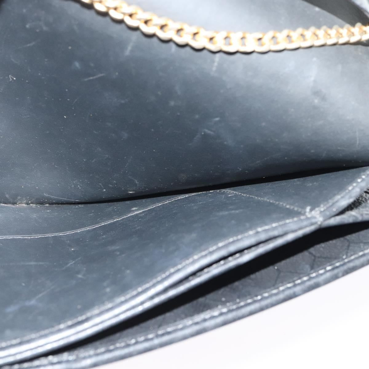 Christian Dior Vintage Honeycomb Canvas Black Canvas Shoulder Bag Bag (Pre-Owned)