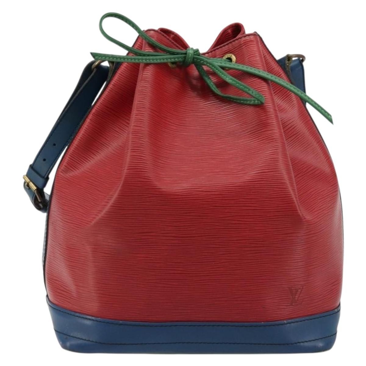 Louis Vuitton Tricolor Noe Epi Leather Red Leather Shoulder Bag Bag (Pre-Owned)